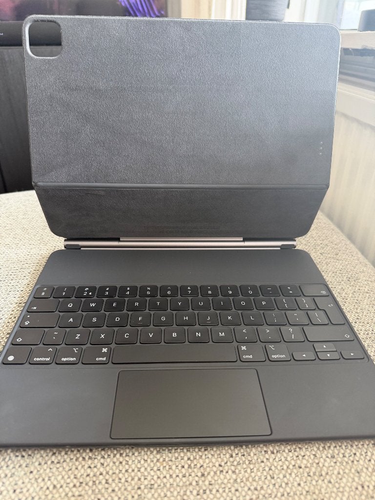 Apple iPad Pro 12,9 inch Magic Keyboard, Computers en Software, Apple iPads, 13 inch of meer, Verzenden, Zwart, Zo goed als nieuw