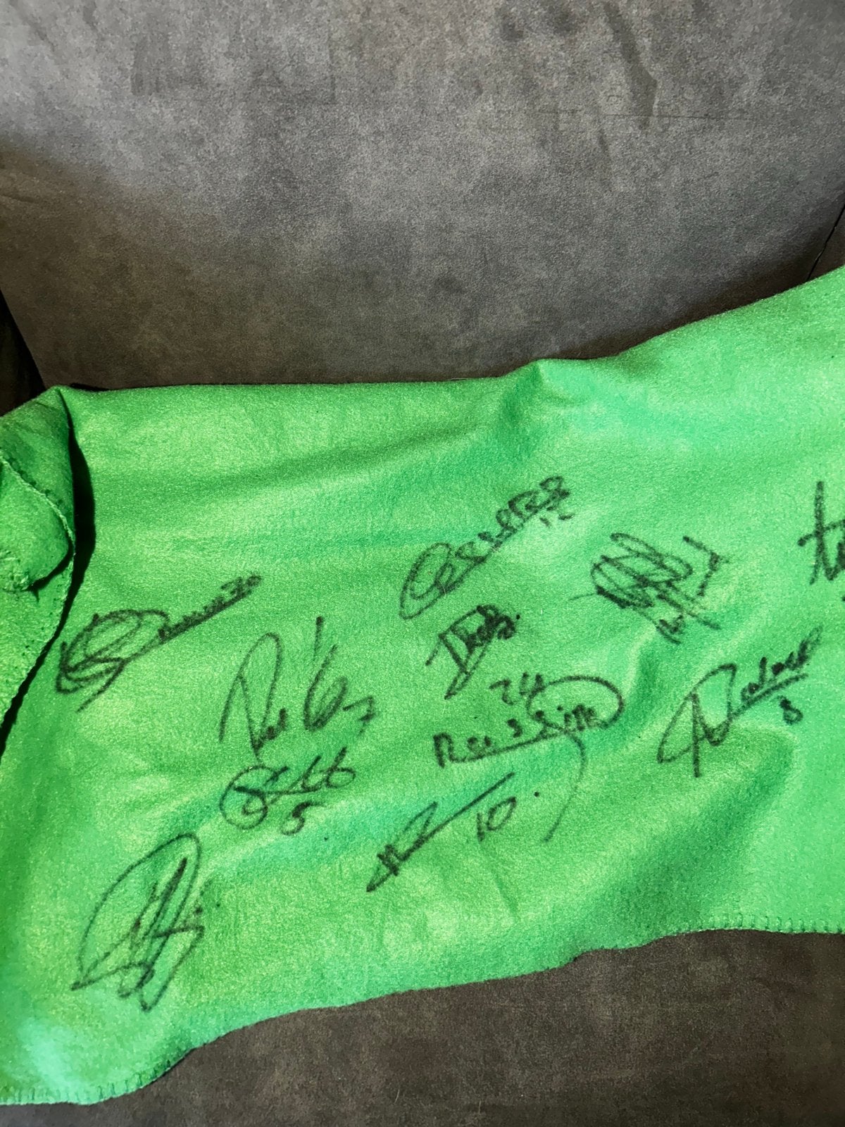 Fleecedeken Fortuna Sittard met originele handtekeningen, Verzenden, Zo goed als nieuw, Overige binnenlandse clubs, Overige typen