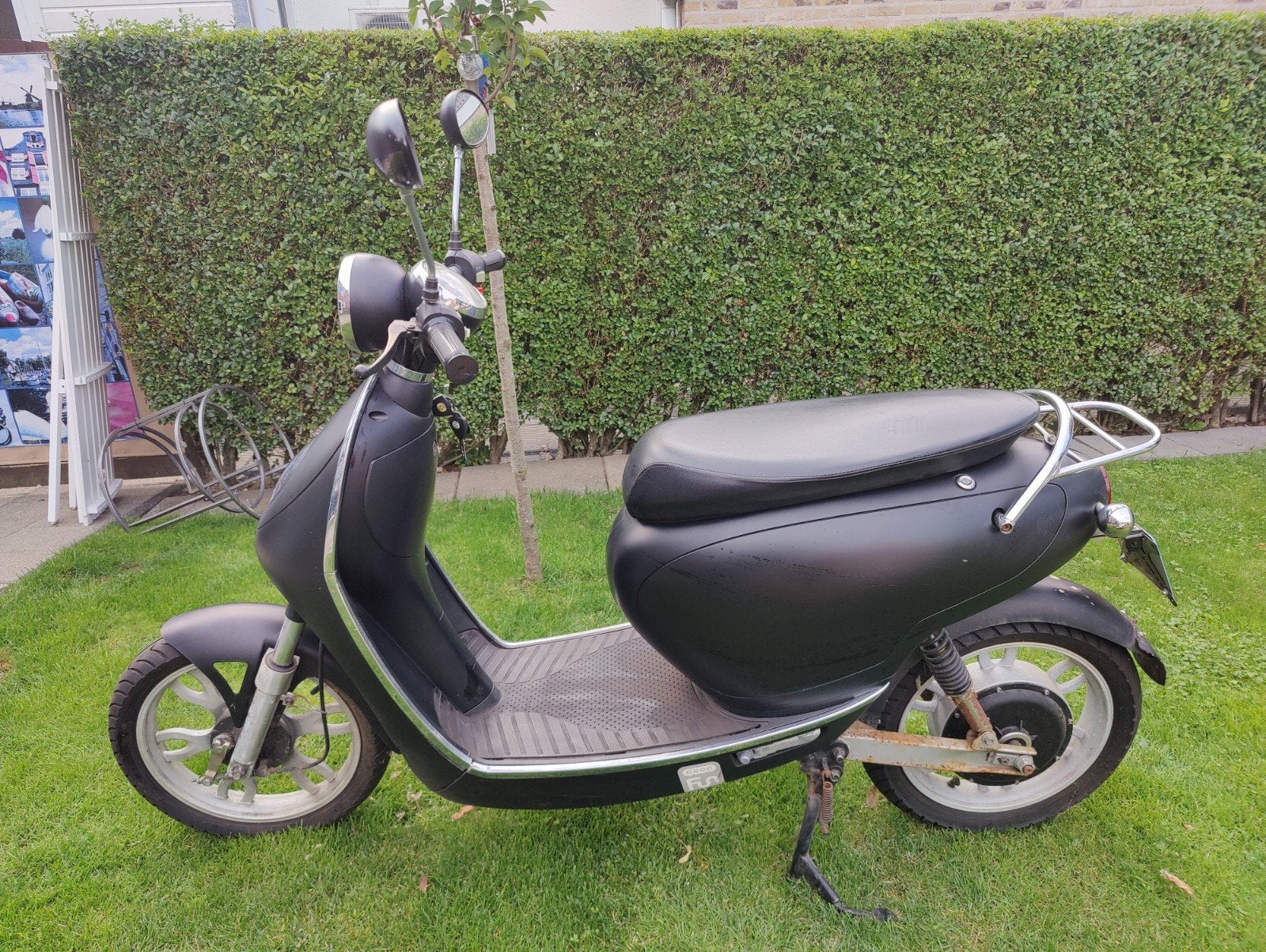 elektrische EEEEFUN scooter snorbrommer loop/onderdelen, Fietsen en Brommers, Snorfietsen en Snorscooters, Ophalen, Gebruikt, Elektrisch