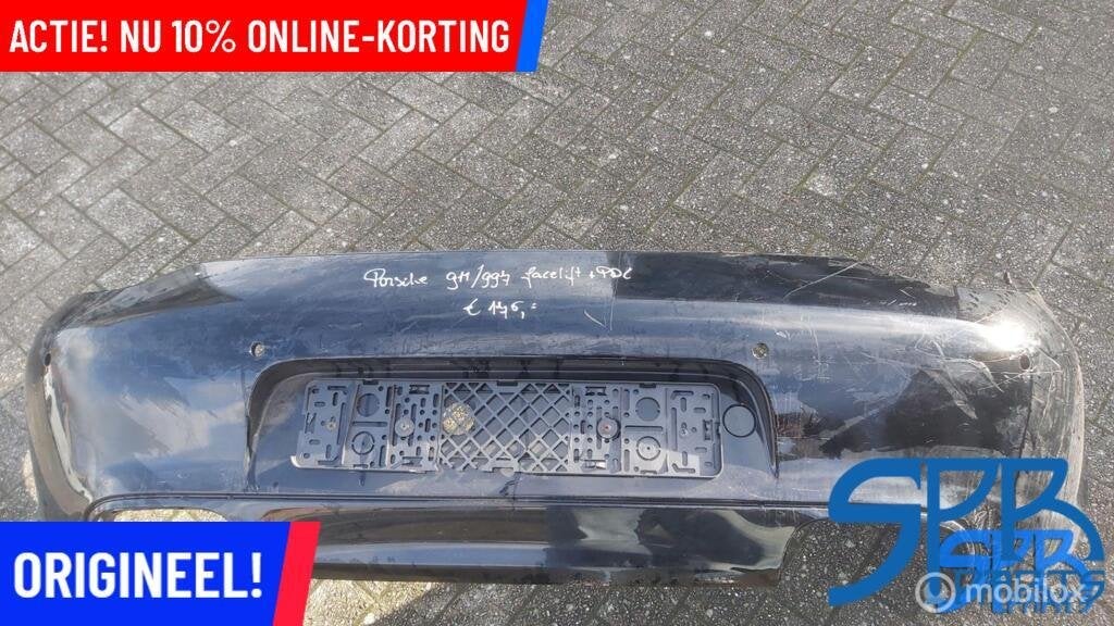 Achterbumper PORSCHE 911 997 4X PDC 99750541128FFF 2004-2012, Auto-onderdelen, Gebruikt, Porsche, Ophalen of Verzenden