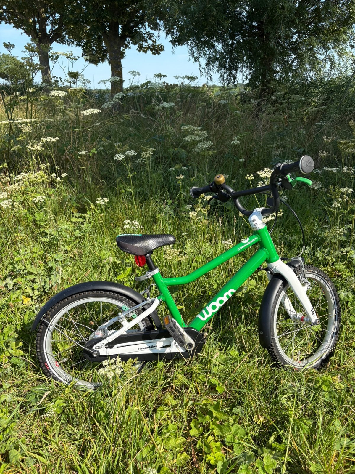 Woom 3 kinderfiets 16 inch - Zo goed als nieuw, Ophalen, Zo goed als nieuw, Velgrem, 16 tot 20 inch