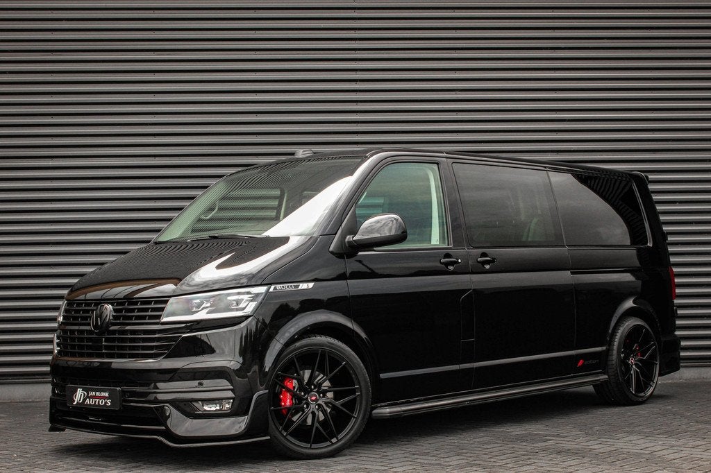 Volkswagen Transporter 2.0 TDI L2H1 150PK BULLI DC DUBBEL CA, 4 cilinders, 150 pk, Volkswagen, Zwart