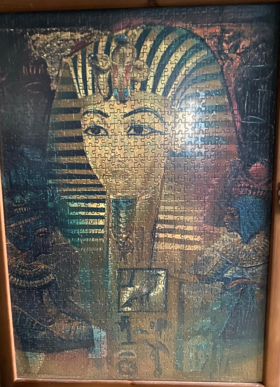 puzzel Toetanchamon, Ophalen of Verzenden, Meer dan 50 stukjes, Zo goed als nieuw, 6 jaar of ouder