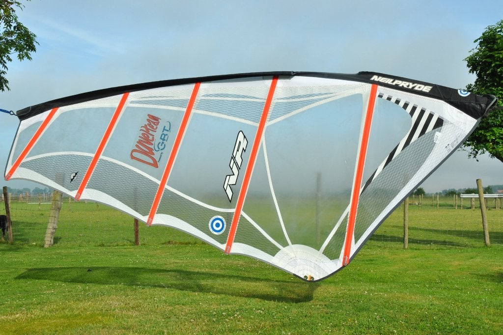 4.5 m2 NeilPryde NR Wave set (zeil, mast, giek), Watersport en Boten, Windsurfen, Ophalen, 3.5 tot 5 m², Neilpryde, Complete set