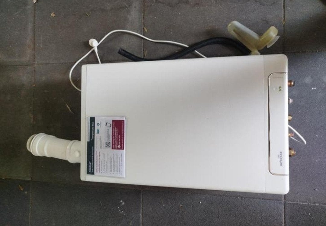 Intergas Kombi Kompakt HRE 36/30 A Cv ketel 2017, Ophalen, 30 tot 80 cm, Gebruikt, Cv-ketel of Combi-ketel