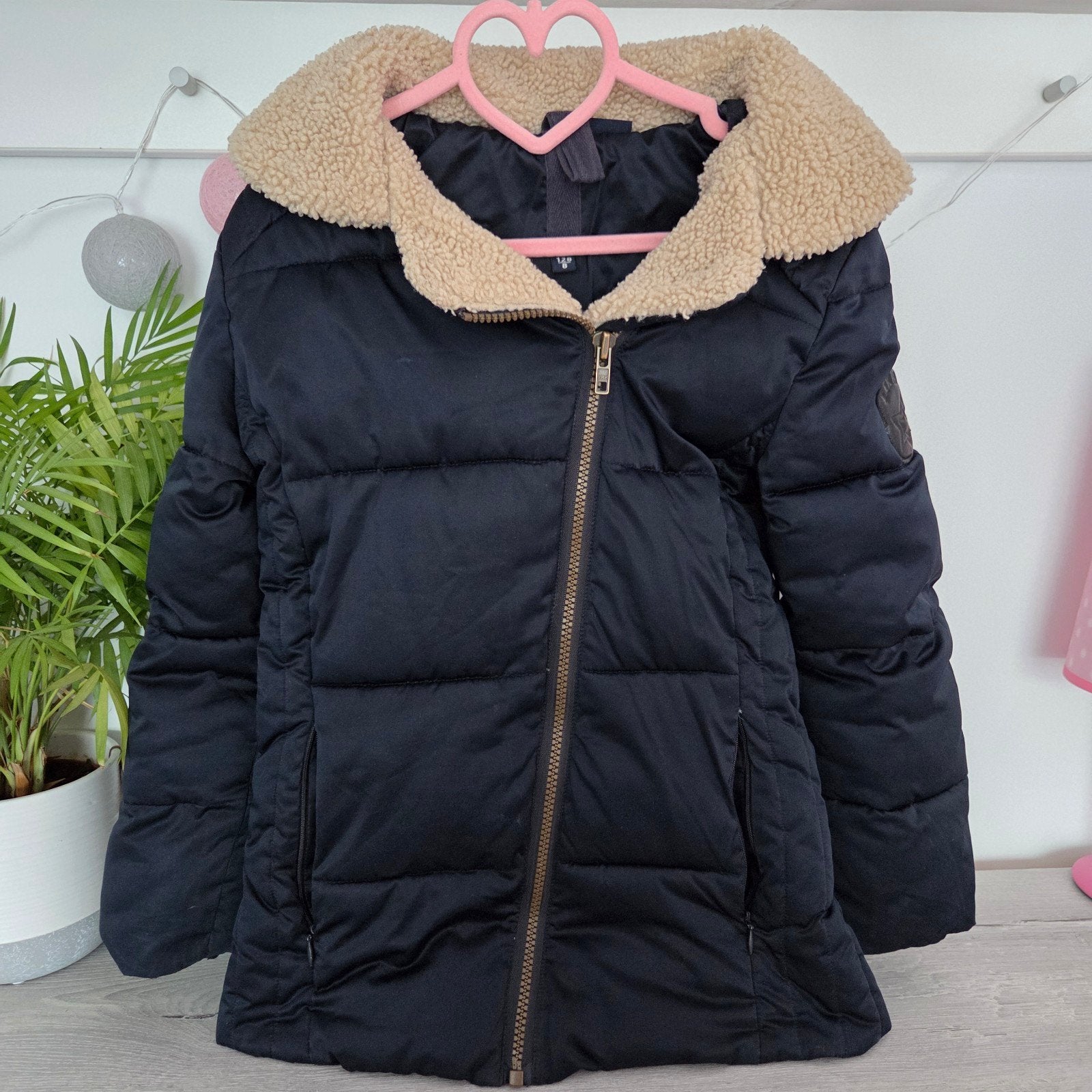 Like Flo winterjas maat 128, Kinderen en Baby's, Kinderkleding | Maat 128, Gebruikt, Meisje, Ophalen of Verzenden, Like flo