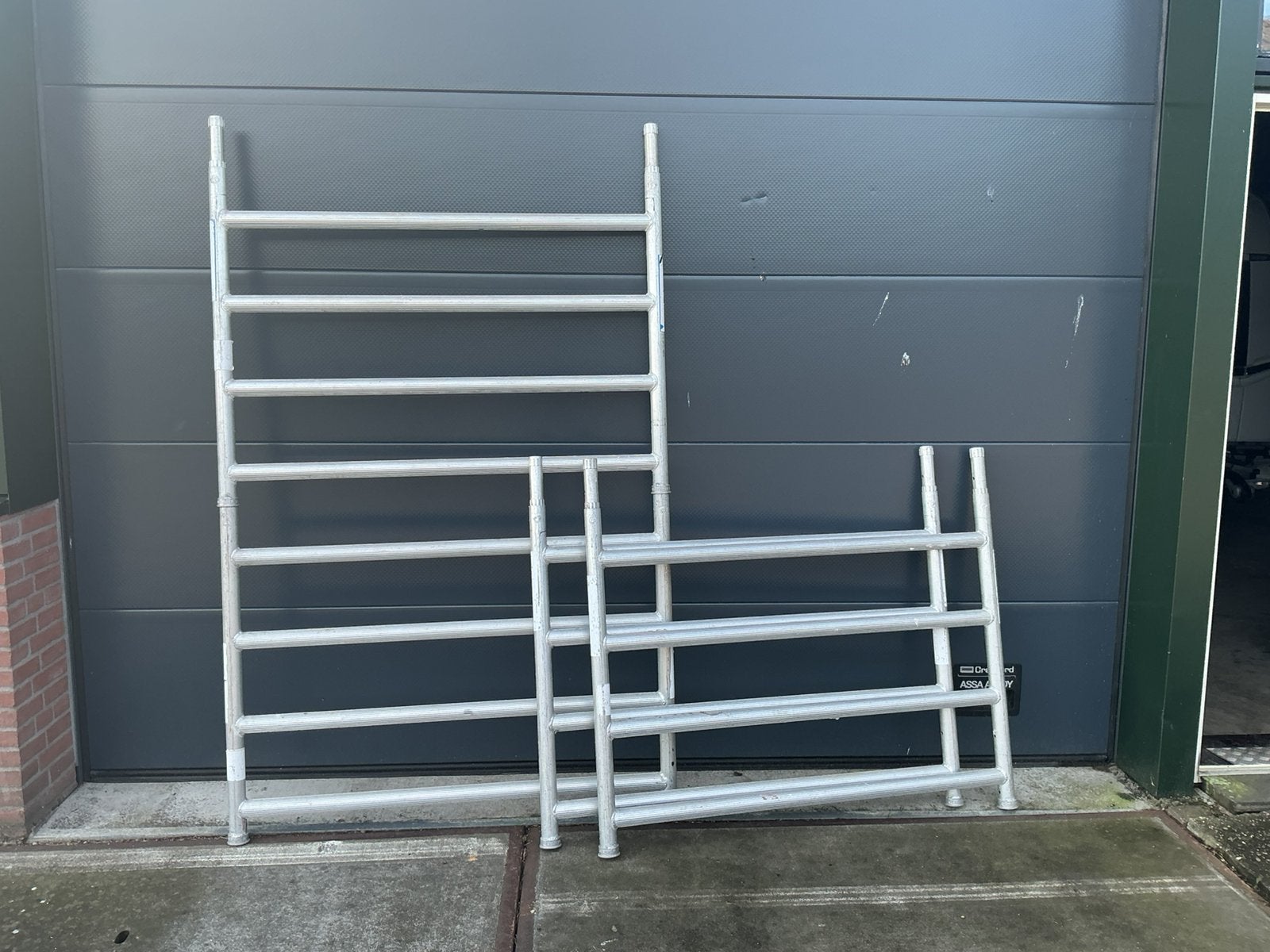Custers Rolsteiger, Doe-het-zelf en Verbouw, Steigers, Ophalen, Gebruikt, Rolsteiger of Kamersteiger, 5 meter of hoger