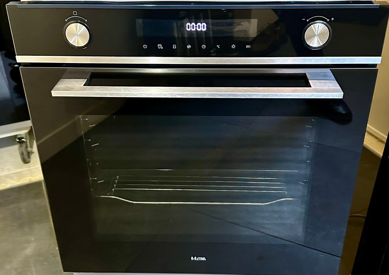 Etna multifunctioneel INBOUW OVEN OM470ZT (60 cm)nieuwstaat, Hete lucht, Nieuw, Ophalen of Verzenden, Oven met grill