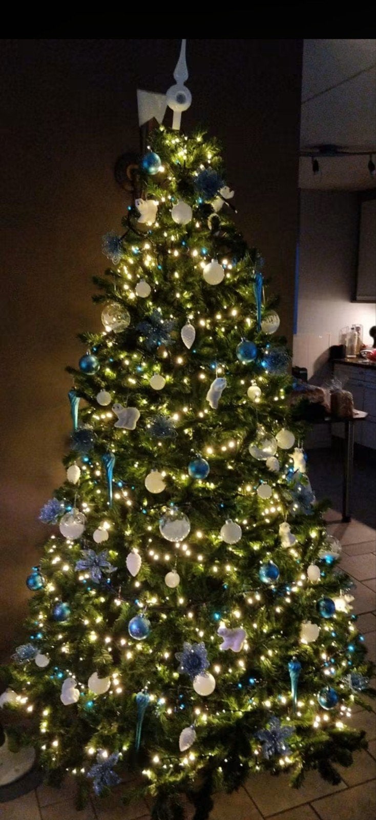 mooie kerstboom te koop (zonder accessoires), Ophalen, Gebruikt