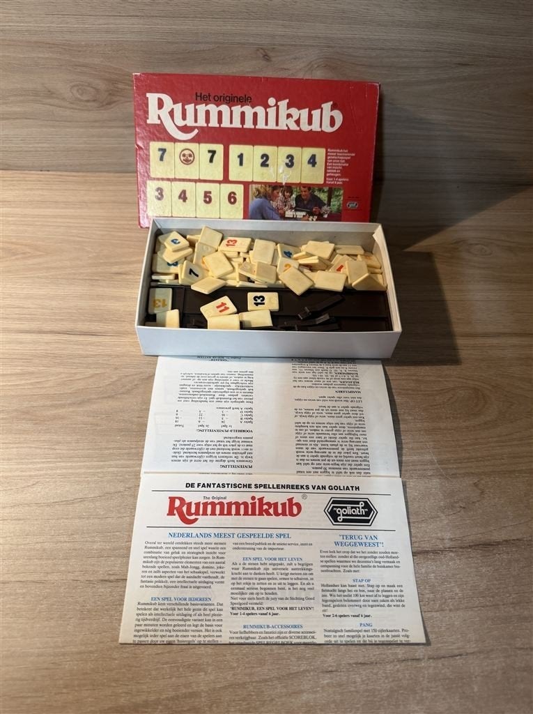 rummikub het orginele - s6553, Verzenden, Zo goed als nieuw