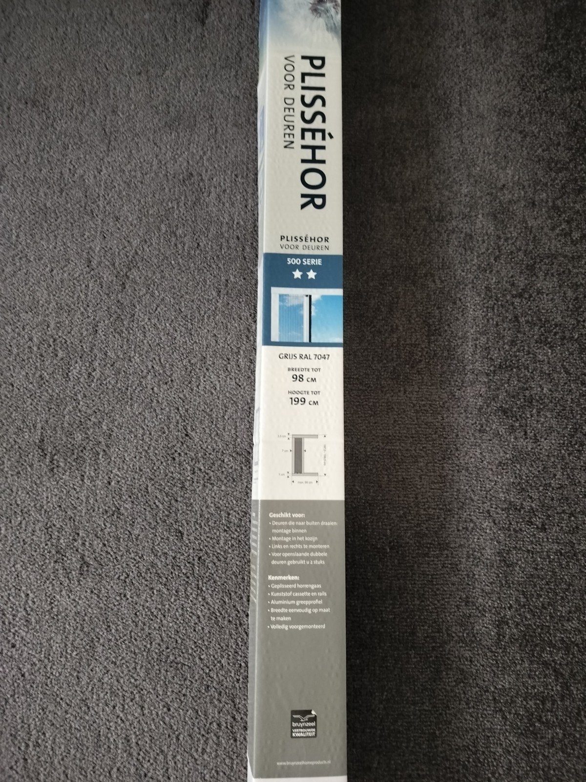 Te koop: Bruynzeel Plisse hor 500 serie NIEUW!, Schuifdeur, 80 tot 100 cm, Overige typen, Minder dan 200 cm