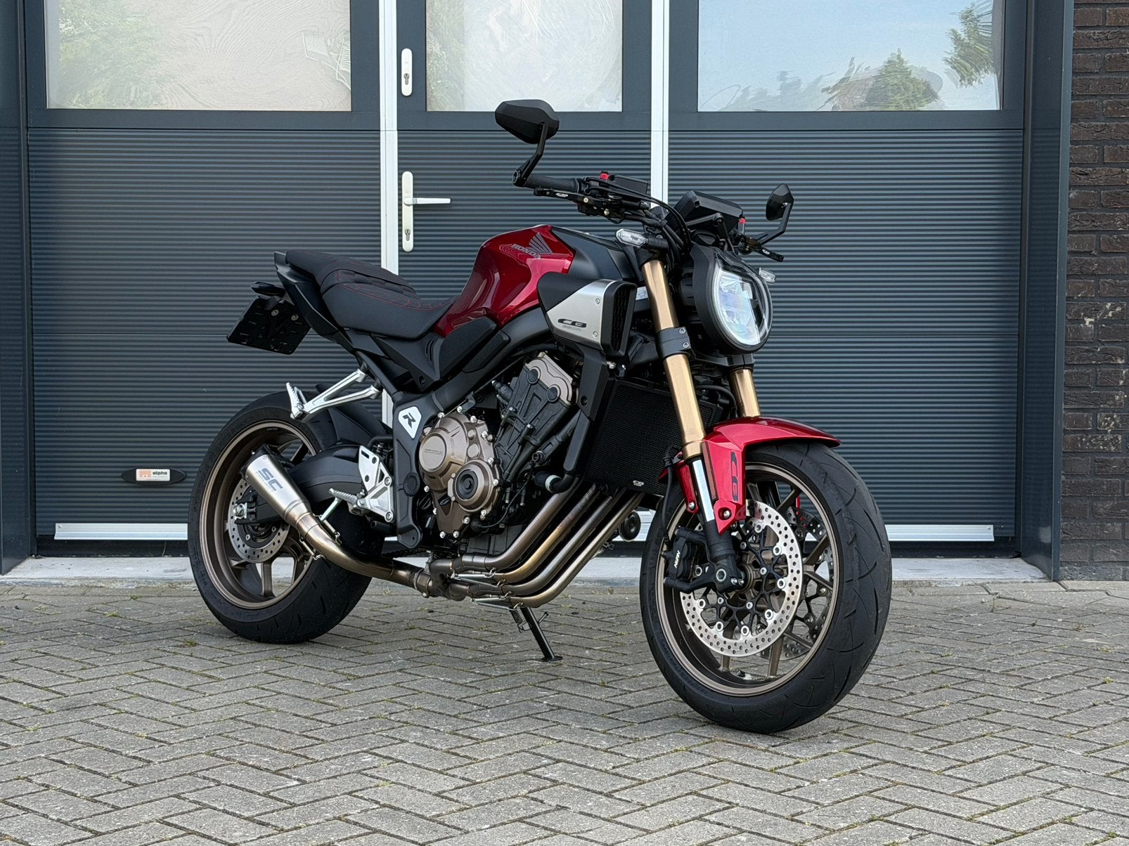 Honda CB 650 R 35kw A2 (vol vermogen) sportuitlaat met klep, Motoren, 649 cc, Minimaal motorrijbewijs A2, Handgeschakeld, 12 t/m 35 kW