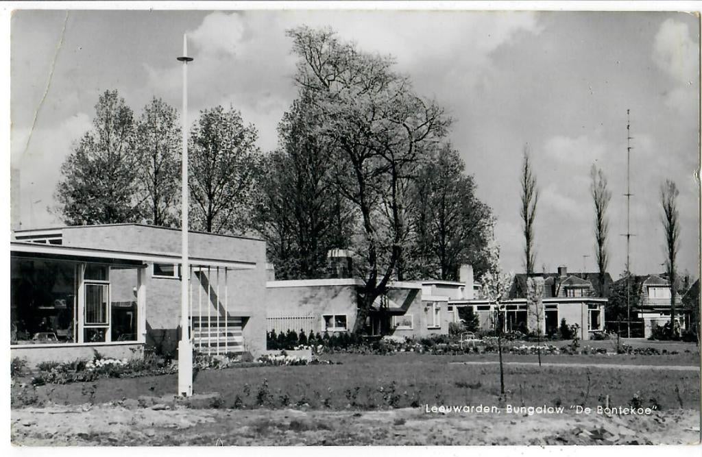 Leeuwarden - Bungalow "De Bontekoe", Verzenden, 1960 tot 1980, Gelopen, Friesland