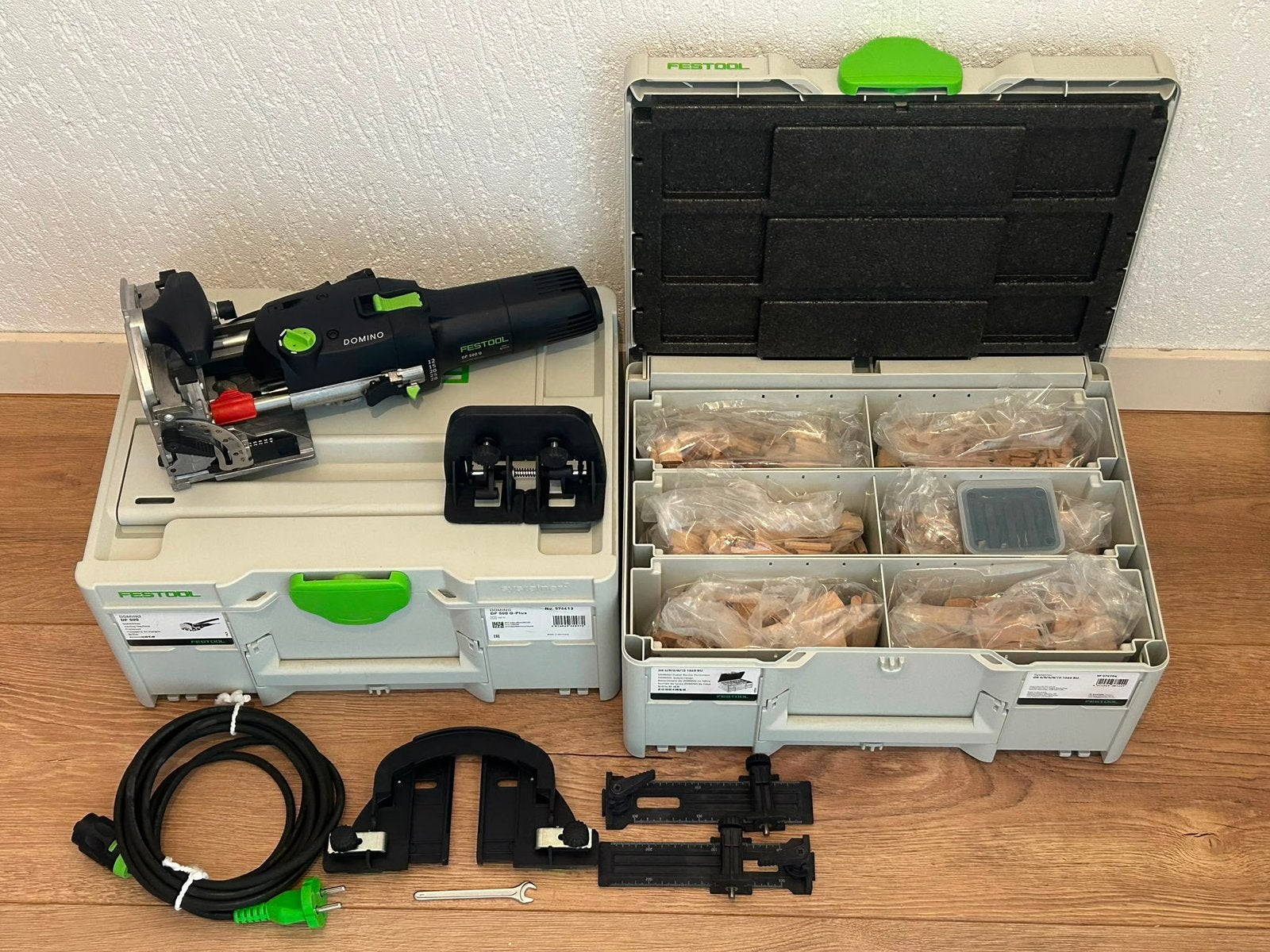 Festool Domino DF 500 Set, Ophalen, Lamellenfrees, Zo goed als nieuw, Festool