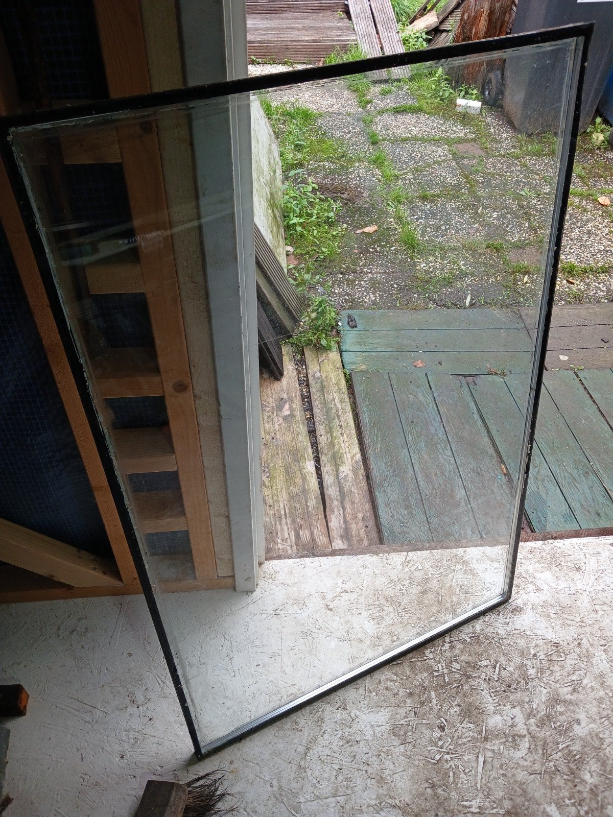 Dubbelglas ruit 106,5 x 71,3 cm, Ophalen, Gebruikt, Minder dan 80 cm, Dubbelglas