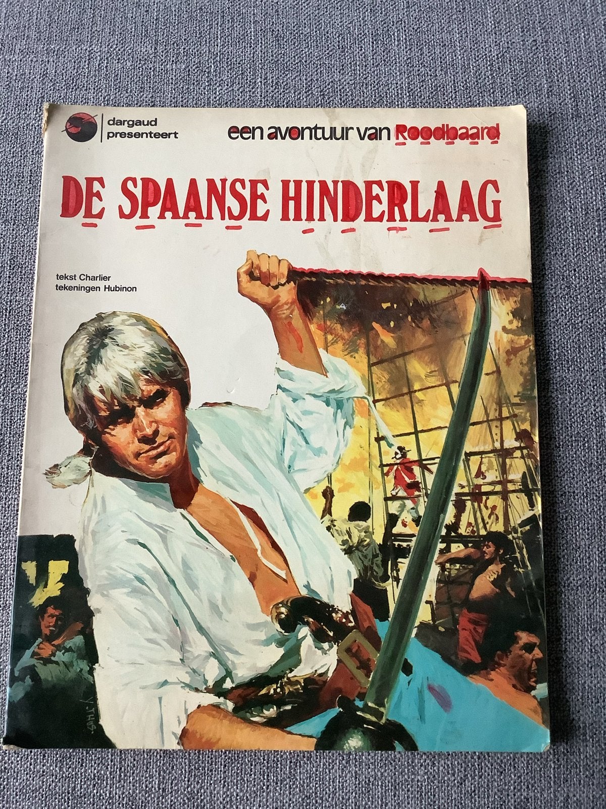 Roodbaard - De Spaanse Hinderlaag (Vintage Stripboek), Eén stripboek, Ophalen of Verzenden, Gelezen