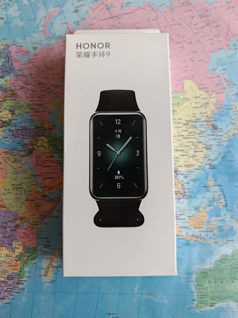 Honor Band 9 - New - Black, Zwart, Nieuw, Ophalen of Verzenden, Waterdicht