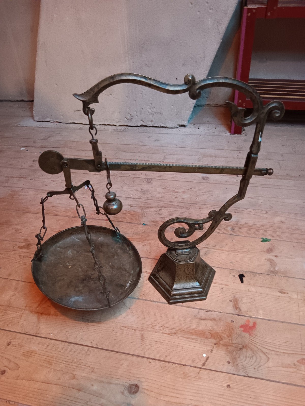 Antieke Bakkers Weegschaal, Antiek en Kunst, Antiek | Gereedschap en Instrumenten, Ophalen of Verzenden