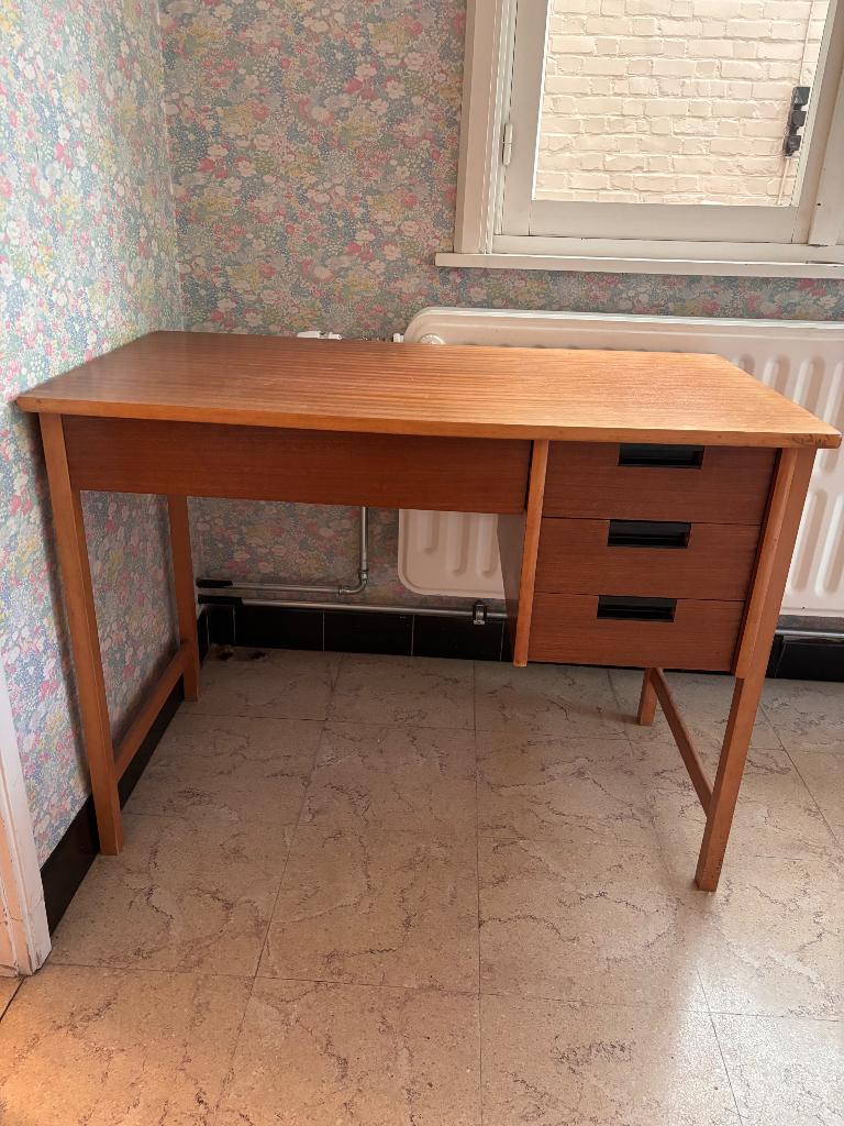 Vintage bureau, Ophalen, Overige typen, Gebruikt, Scandinavisch