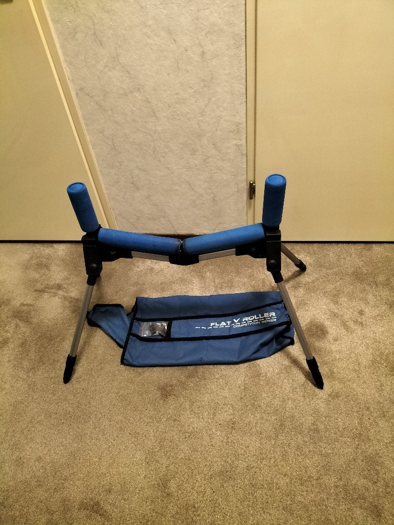 Flat V Pole Roller – Afsteekroller 50 cm, Ophalen, Gebruikt, Vaste hengel
