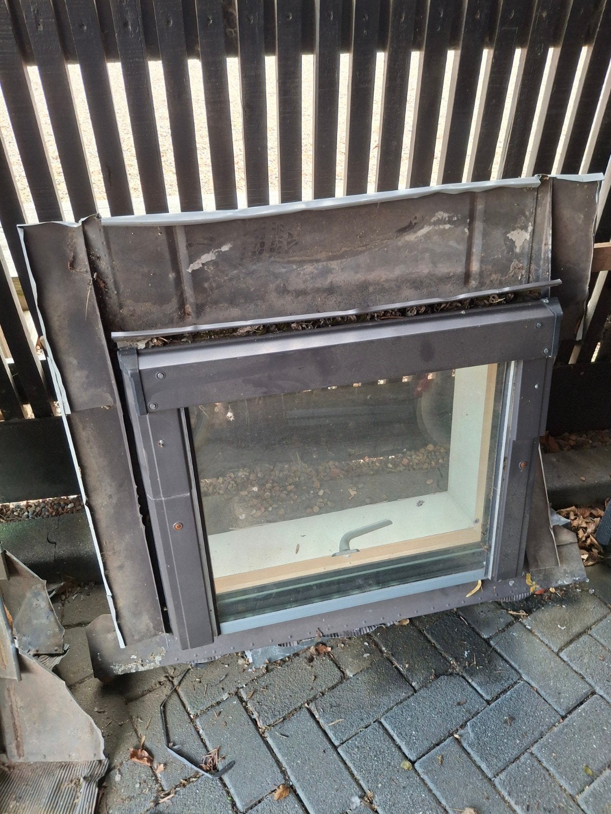 Roto dakraam 80x80mm, Doe-het-zelf en Verbouw, Ophalen, Gebruikt, Minder dan 80 cm, Minder dan 80 cm