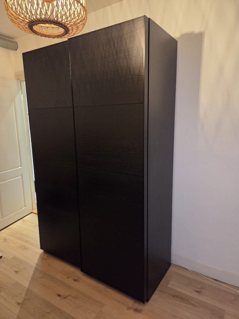 IKEA PAX / MEHAMN kledingkast 150x66x239 cm, met verlichting, Ophalen, 100 tot 150 cm, 200 cm of meer, 50 tot 75 cm