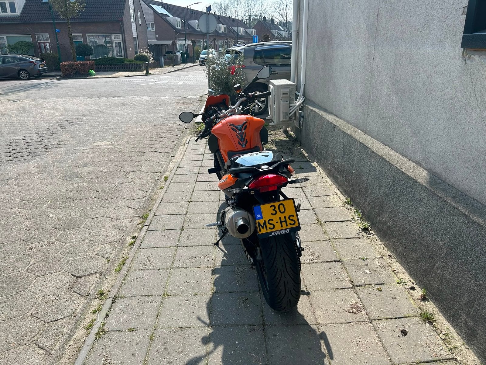 Sportieve BMW F800R- Oranje/Zwart, Goede Staat, Motoren, 2 cilinders, Motorrijbewijs A, Gebruikt, Particulier