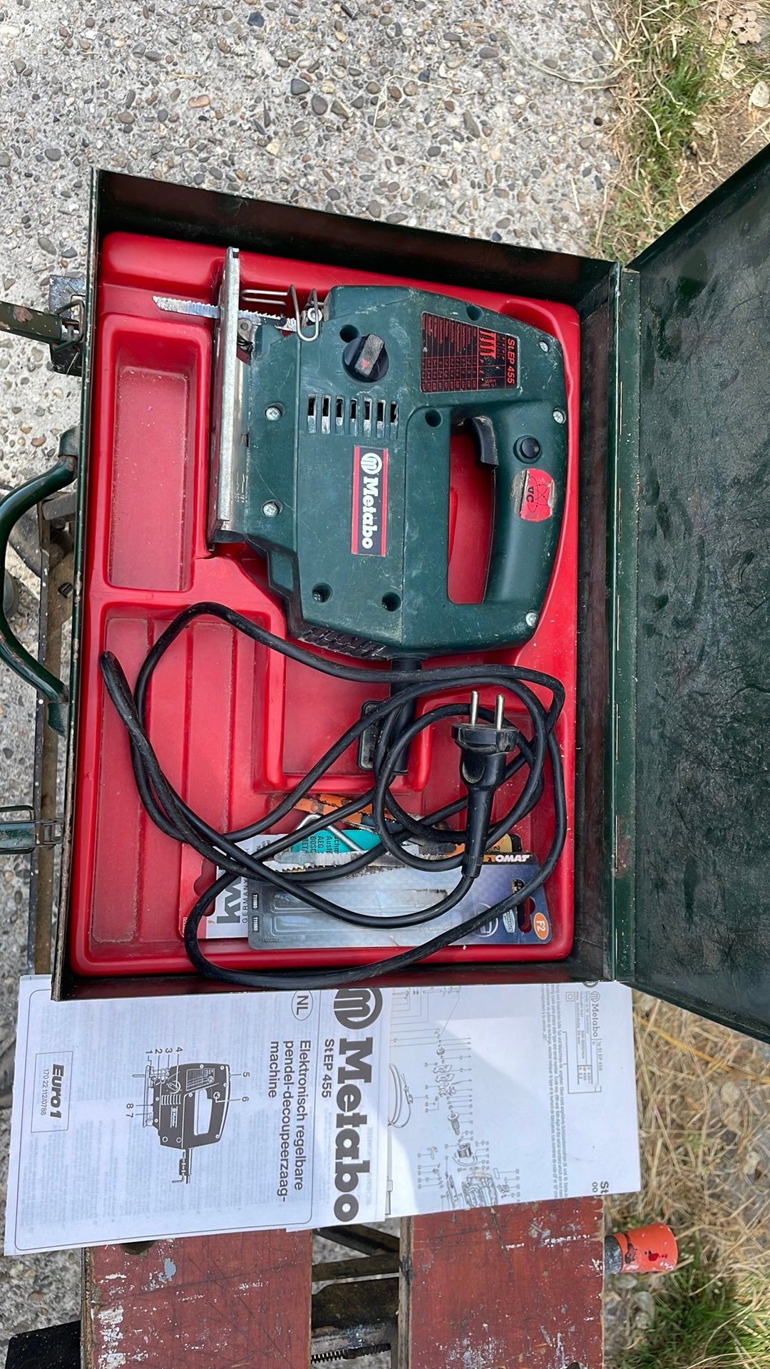Metabo decoupeerzaag, Doe-het-zelf en Verbouw, Gereedschap | Zaagmachines, Ophalen, Minder dan 600 watt, Decoupeerzaag, 30 tot 70 mm