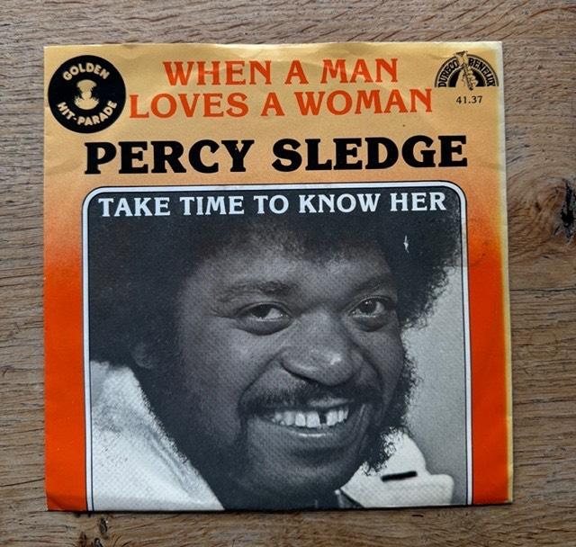 Percy Sledge - When a man loves a woman, 7 inch, Single, Ophalen of Verzenden, Zo goed als nieuw