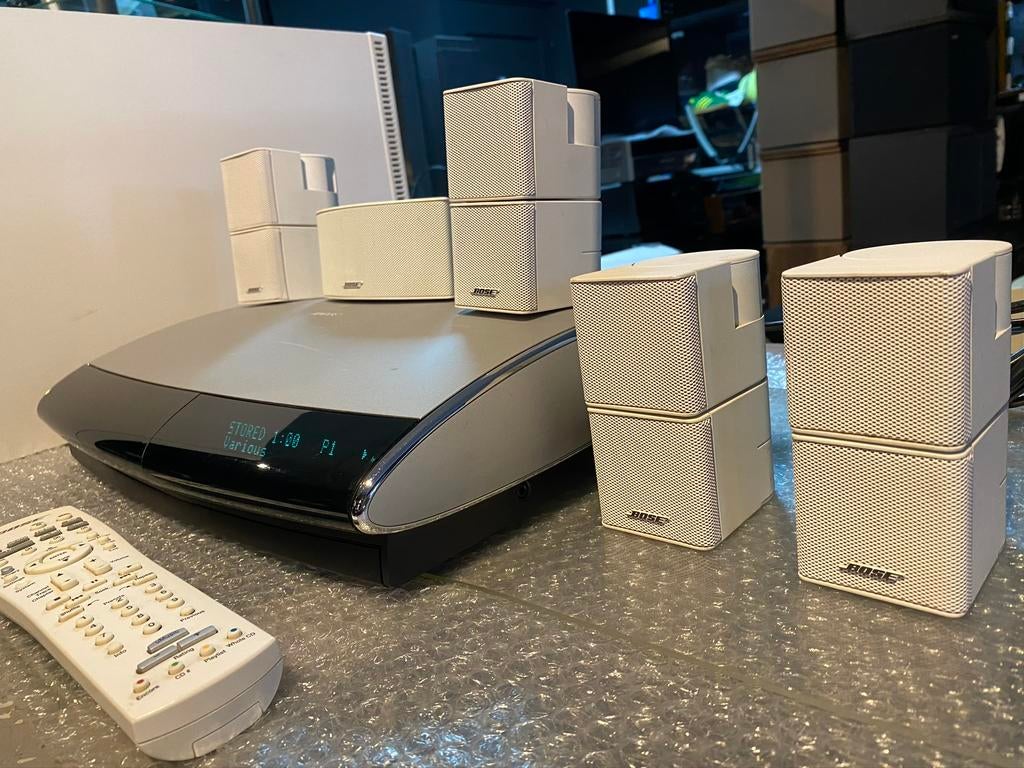 Bose Lifestyle AV48 homecinema set, Audio, Tv en Foto, Home Cinema-sets, Overige merken, Bose, 70 watt of meer, Zo goed als nieuw