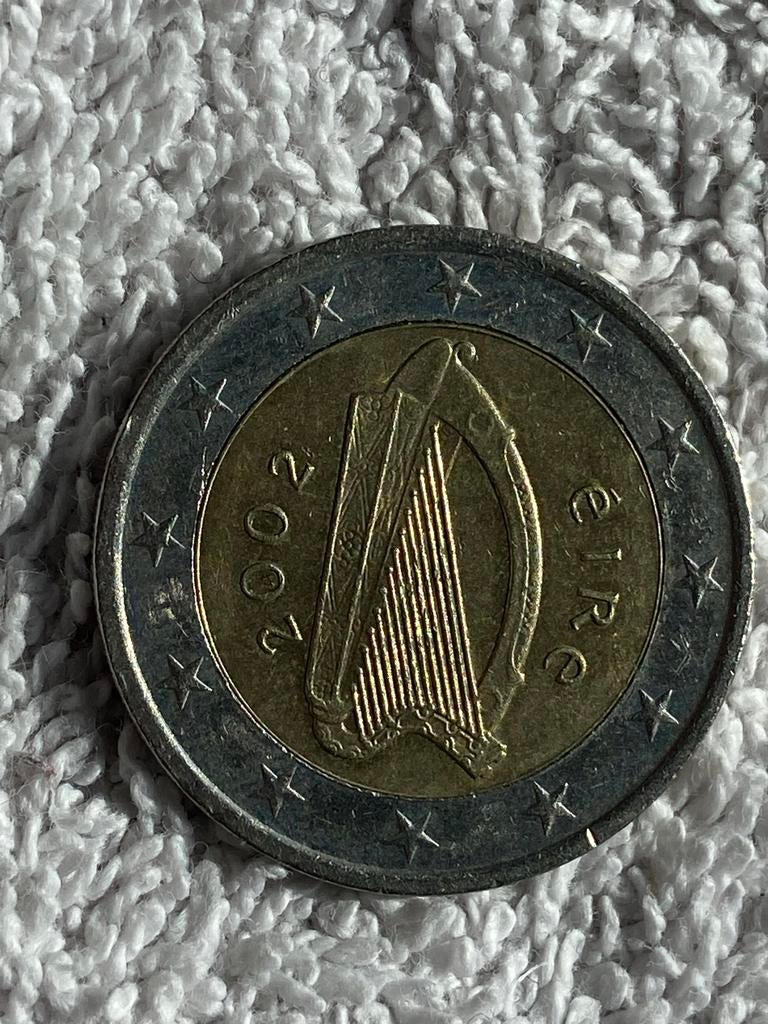 2 euro munt Ierland 2002, Postzegels en Munten, Munten | Europa | Euromunten, Ophalen of Verzenden, Ierland, 2 euro, Losse munt