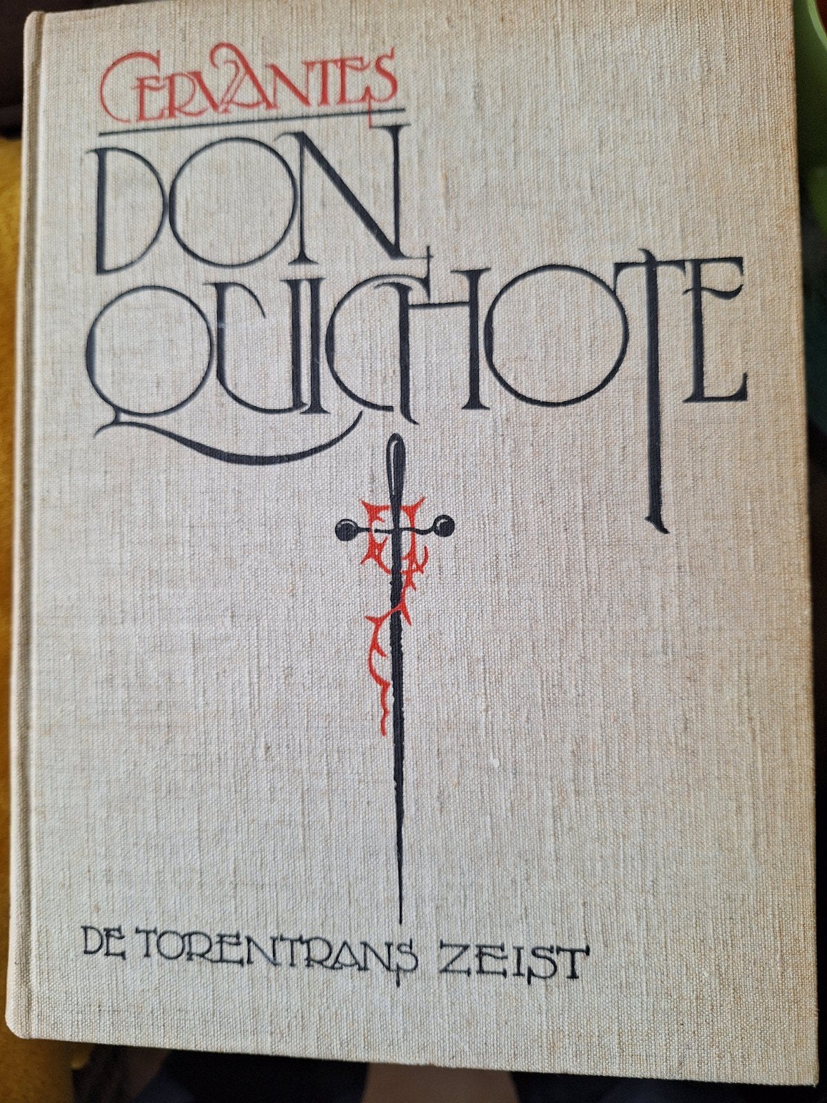 Antieke Cervantes Don quichot De Torentrans zeist 1930, Ophalen of Verzenden, Gelezen