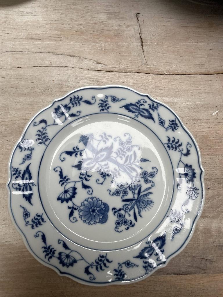 1 Blue Danube bordje, Huis en Inrichting, Ophalen of Verzenden, Zo goed als nieuw, Bord(en), Overige stijlen