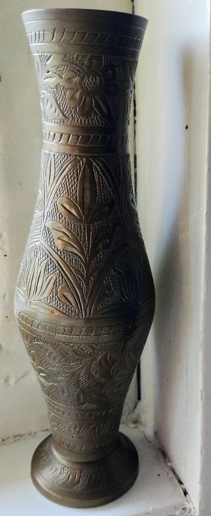 Messing vaasje ~ Indiaas, Antiek en Kunst, Ophalen of Verzenden