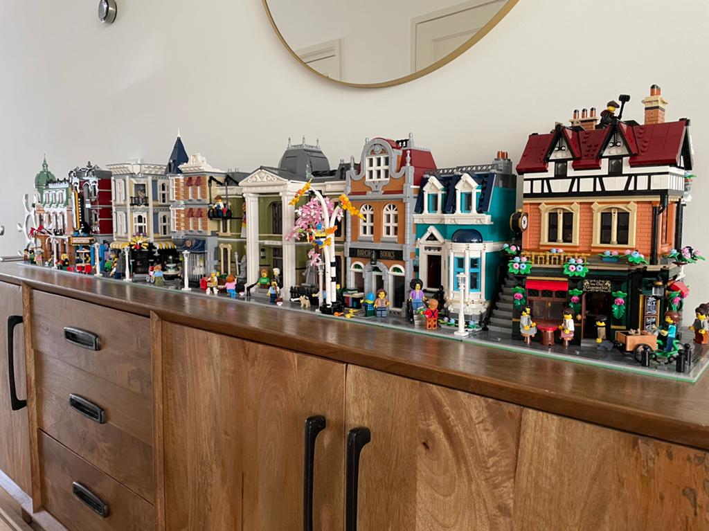 Lego modulaire gebouwen, Ophalen, Zo goed als nieuw