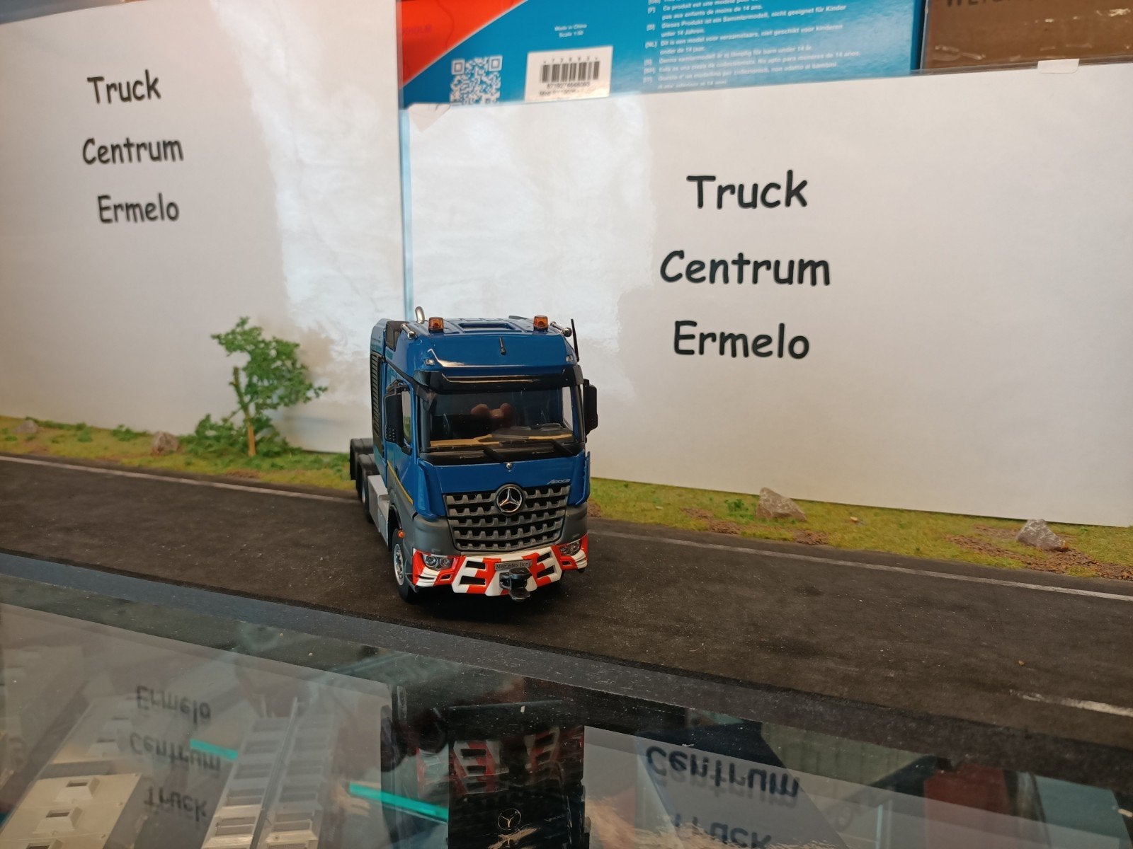 Blue Serie Mercedes-Benz Arocs BigSpace 6x4 tekno imc, Ophalen of Verzenden, Nieuw, Bus of Vrachtwagen, Tekno