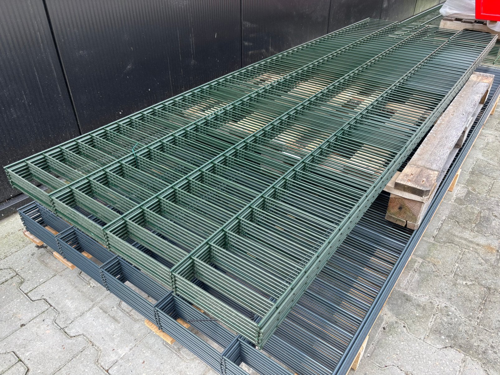 15 meter dubbelstaafmat hekwerk, hoogte 80 centimeter!, Ophalen, S, Nieuw, Dubbelstaafmat hekwerk