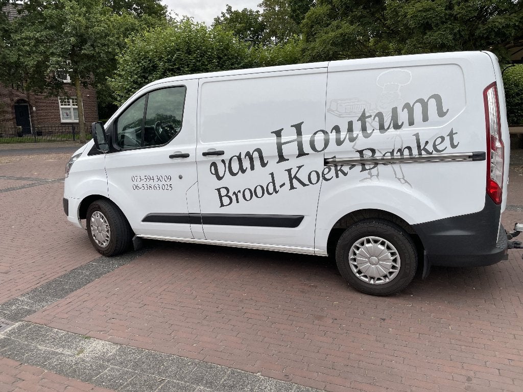 Ford Transit Custom 2.2 Tdci 74KW 2013, Voorwielaandrijving, Euro 5, Stof, Zwart