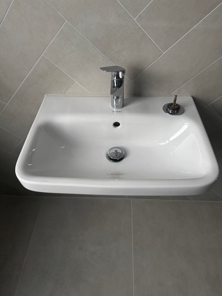 Duravit wastafel met kraan – Zeer nette staat, Ophalen, Zo goed als nieuw, Wastafel