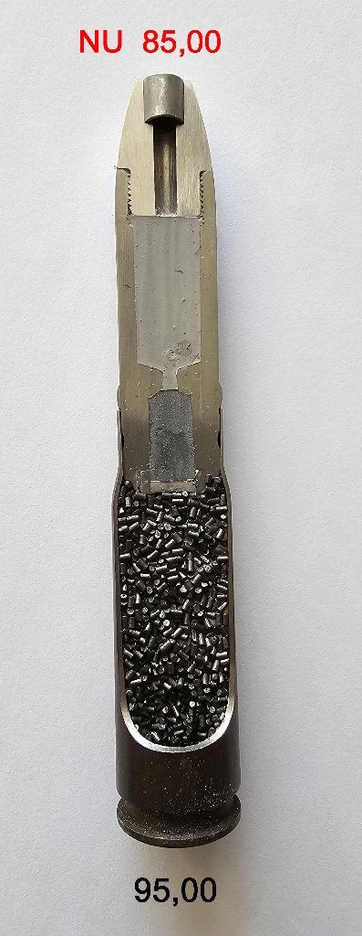MG151/20 20x82mm Brandgranate DOORSNEDE, Ophalen of Verzenden, Landmacht, Duitsland, Hulzen of Bodemvondsten
