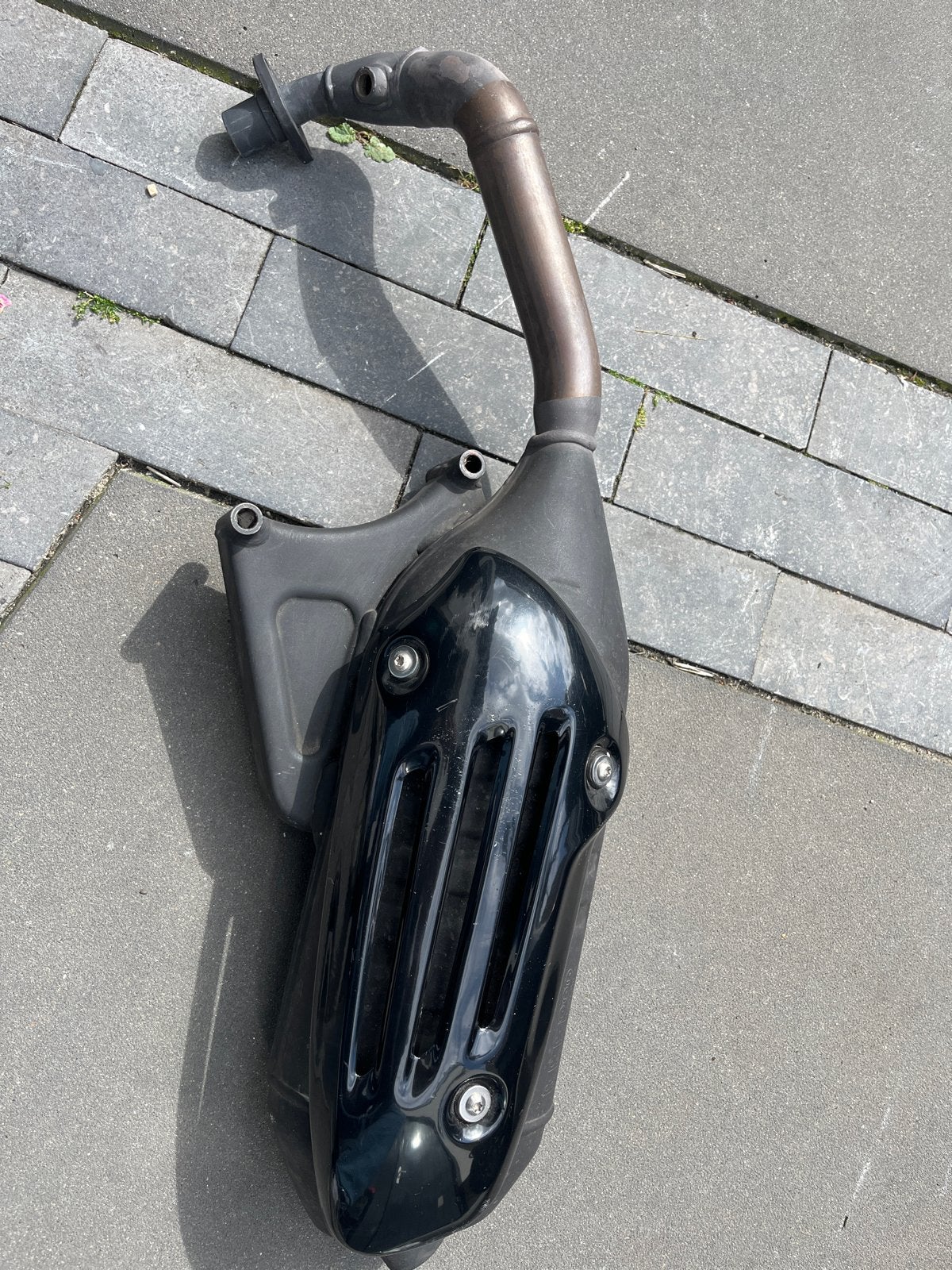 Uitlaat vespa sprint, Fietsen en Brommers, Ophalen, Gebruikt, Overige modellen, Benzine