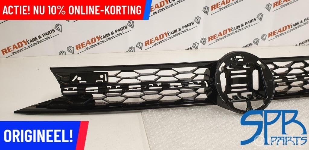 POLO 2G AW1 HOOGGLANS ZWART GTI Grille ZONDER LIJST EMBLEEM, Auto-onderdelen, Gebruikt, Volkswagen, Ophalen of Verzenden, Volkswagen