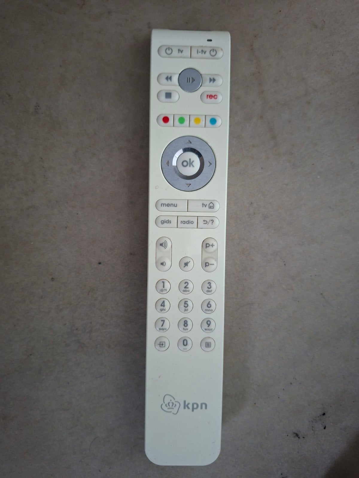 KPN afstandsbediening voor TV en ontvanger, Audio, Tv en Foto, Ophalen of Verzenden, Gebruikt, Origineel, Tv