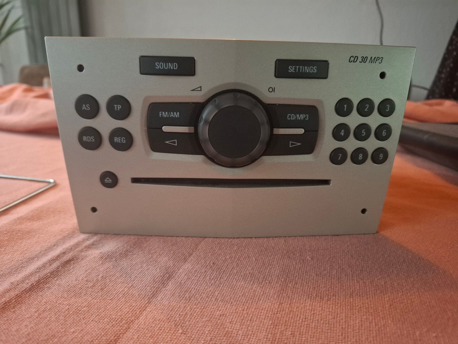 Originele Opel Corsa CD 30 MP3 autoradio, Ophalen of Verzenden, Gebruikt