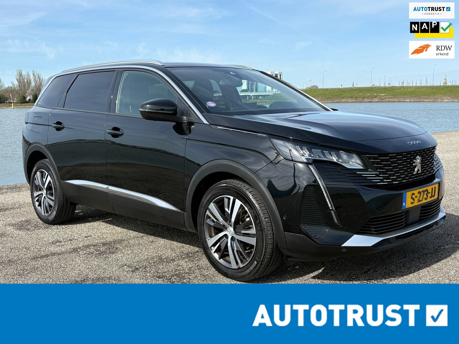 Peugeot 5008 1.2 PureTech Allure Pack Business/NL/7/ECC/Keyl, Auto's, Dealer onderhouden, Gebruikt, 1199 cc, 1404 kg