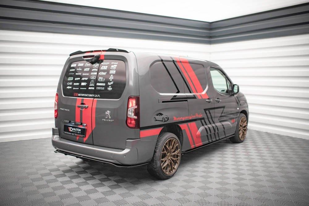 Voorlip spoiler sideskirt diffuser lip - Peugeot Partner 18+, Ophalen of Verzenden