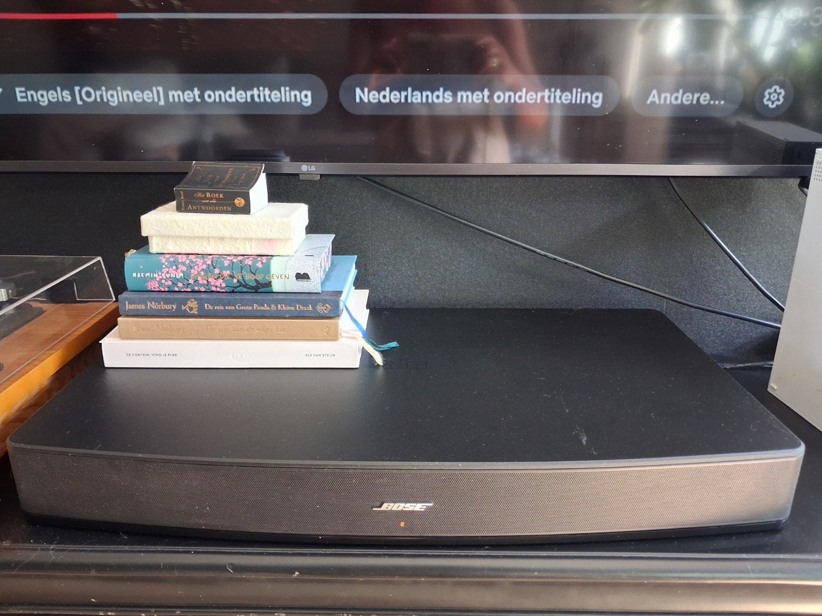 Bose Solo TV sound system- zonder afstandsbed, Ophalen