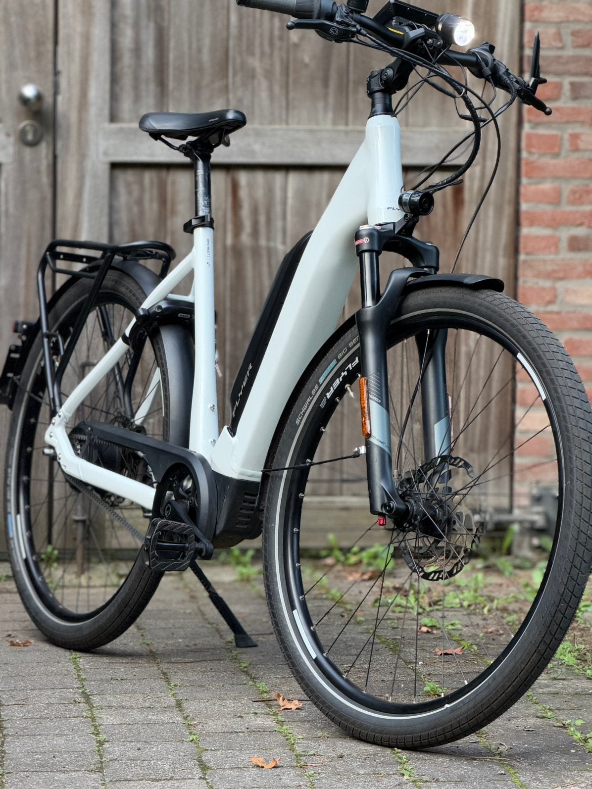 Fluyer Upstreet 5 7 23 HS speedpedelec in topstaat!, Zo goed als nieuw, 51 tot 55 cm, 50 km per accu of meer, Ophalen