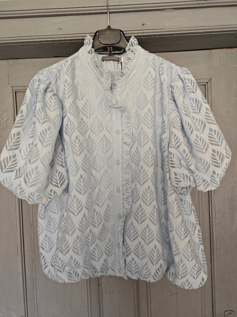 Blouse Mint Velvet, Kleding | Dames, Ophalen of Verzenden, Zo goed als nieuw, Maat 46/48 (XL) of groter, Blauw