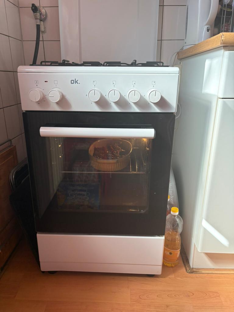 Gasfornuis 4 pits, we gaan over op electrisc koken, Witgoed en Apparatuur, Fornuizen, Ophalen, Minder dan 85 cm, 60 cm of meer